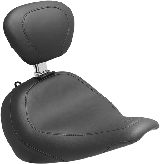 MUSTANG Wide Tripper Seat - Driver's Backrest - Harley-Davidson Fat Boy 2018+ FLFB 79772 - PartsOutlet.com.au