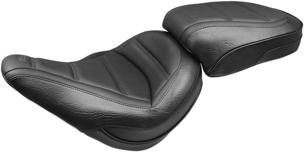 MUSTANG Solo Touring Seat - Harley-Davidson Slim 2018+ FLSL 75061 - PartsOutlet.com.au