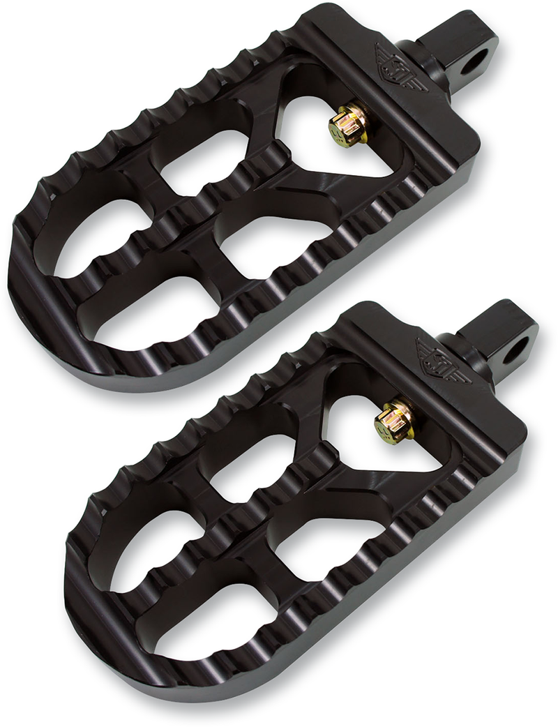JOKER MACHINE Serrated Footpeg - Long - Black - Indian 2015-2019 - 08-56-5B - PartsOutlet.com.au