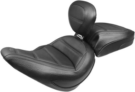 MUSTANG Solo Touring Seat - Driver's Backrest - Harley-Davidson Slim 2018+ FLSL 79028 - PartsOutlet.com.au