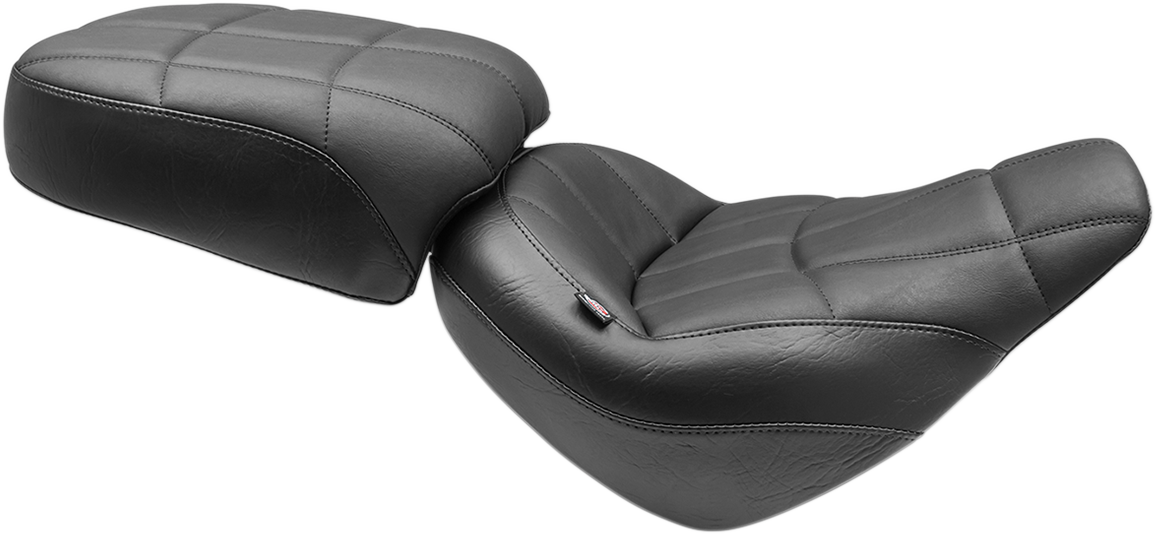 MUSTANG Solo Touring Seat - Harley-Davidson Street Bob 2018+ FXBB 75160 - PartsOutlet.com.au