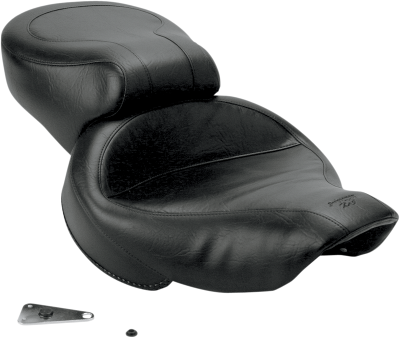 MUSTANG Vintage Seat - Wide - Harley-Davidson Dyna 2004-2005 - 75111 - PartsOutlet.com.au