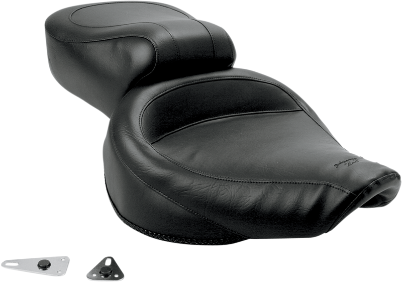 MUSTANG Vintage Seat - Wide - Harley-Davidson Dyna 1993-1995 - 75680 - PartsOutlet.com.au