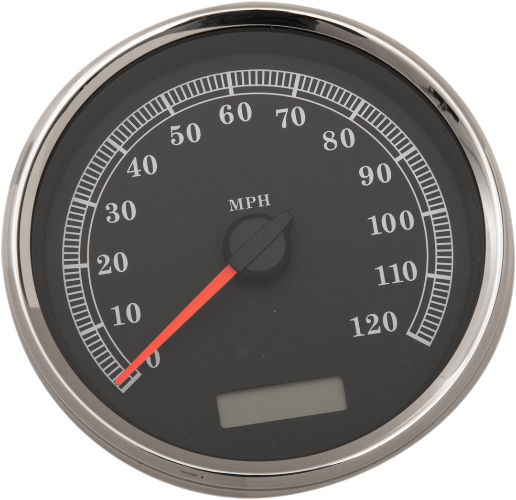DRAG SPECIALTIES Electronic Speedometer - Harley-Davidson 2004-2013 - Black - 120 MPH 83104B - PartsOutlet.com.au