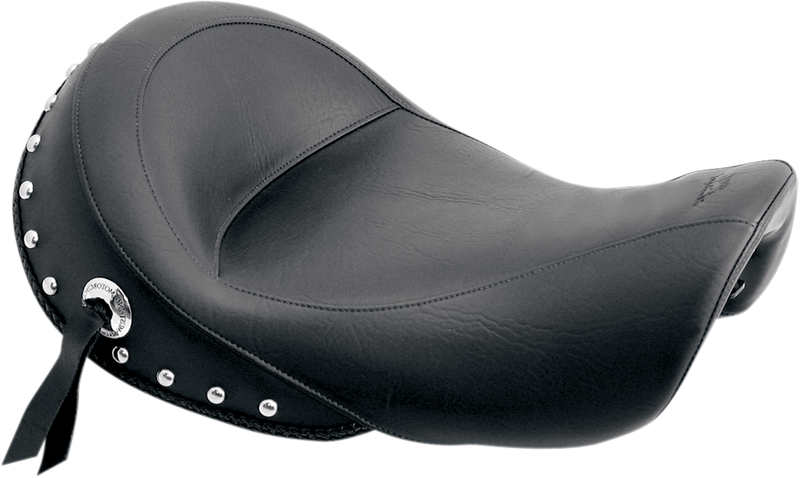 MUSTANG Solo Studded Seat - Harley-Davidson Dyna 2006-2017 - 76106 - PartsOutlet.com.au