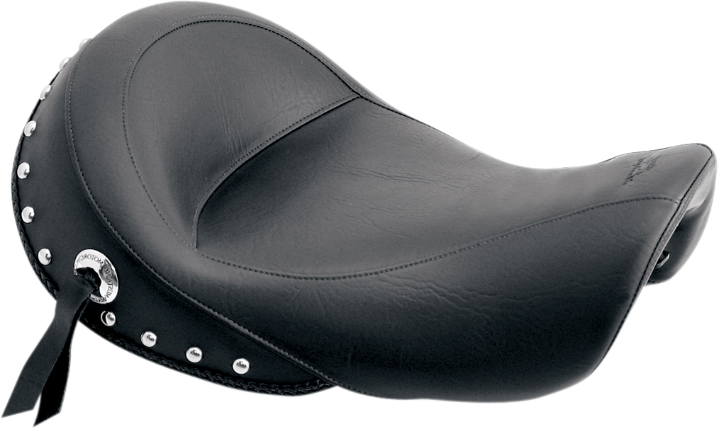 MUSTANG Solo Studded Seat - Harley-Davidson Dyna 2006-2017 - 76106 - PartsOutlet.com.au