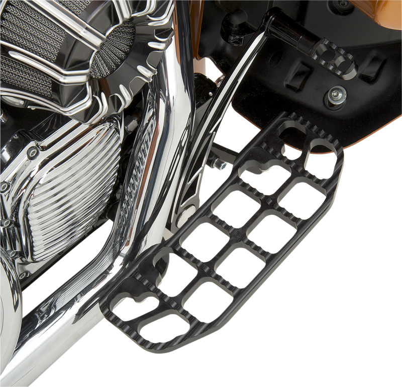 JOKER MACHINE Serrated Floorboard - Black - '80-'20 FL - 08-640-1B - PartsOutlet.com.au