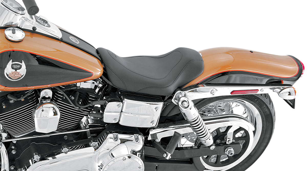 MUSTANG Tripper Solo Seat - Harley-Davidson FXD Dyna 2004-2005 - 76582 - PartsOutlet.com.au