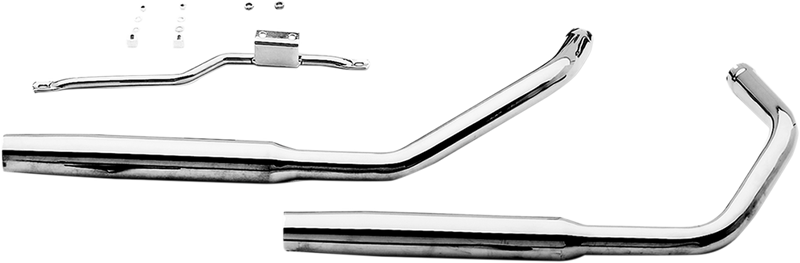 PAUGHCO Exhaust - Tapered - 38" - '57-'85 XL - 719TM