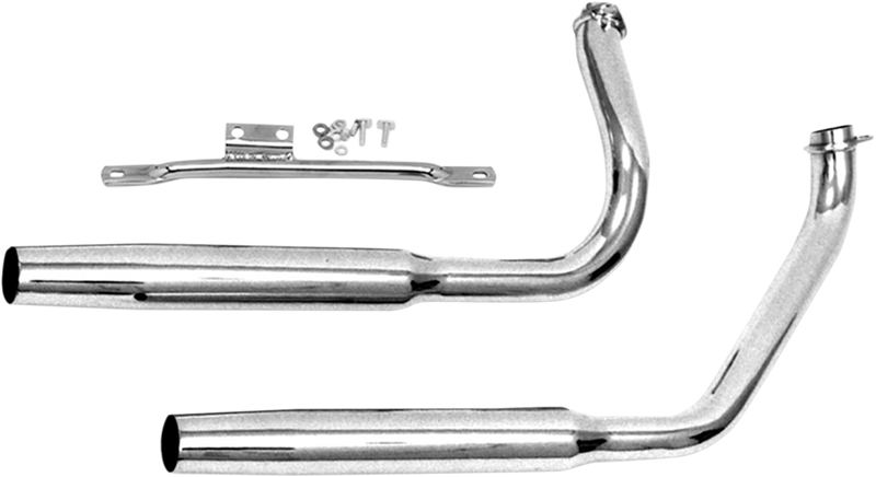PAUGHCO Exhaust - Tapered - 38" - '70-'84 FL - 733TM