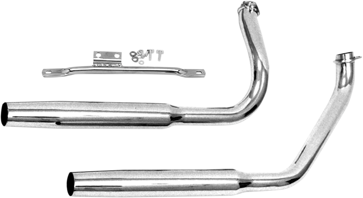 PAUGHCO Exhaust - Tapered - 38" - '70-'84 FL - 733TM