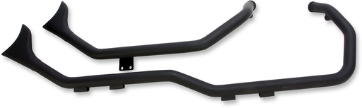 PAUGHCO Side by Side Upsweep Exhaust - Black - '04-'13 XL - 7193SBSB - PartsOutlet.com.au