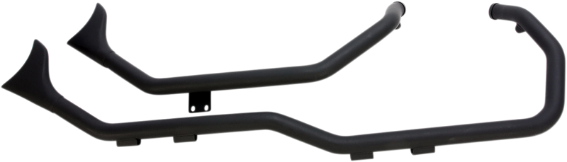 PAUGHCO Side by Side Upsweep Exhaust - Black - '14-'19 XL - 7194SBSB - PartsOutlet.com.au