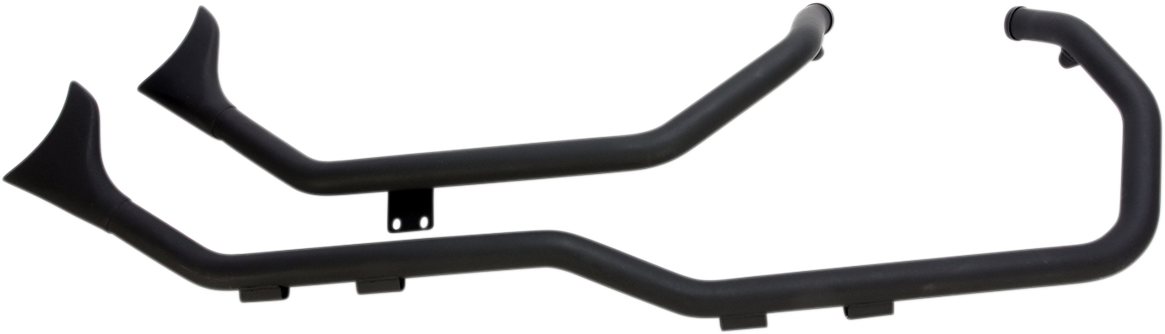 PAUGHCO Side by Side Upsweep Exhaust - Black - '14-'19 XL - 7194SBSB - PartsOutlet.com.au