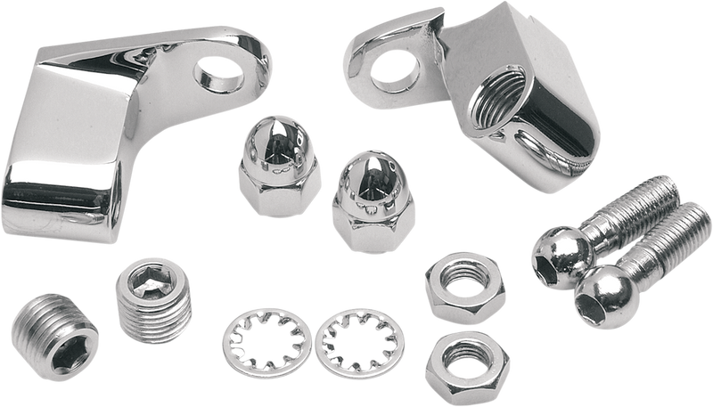 DRAG SPECIALTIES Front Signal Mounts - Big Twin - Harley-Davidson 1986-2017 - 20-0390 - PartsOutlet.com.au
