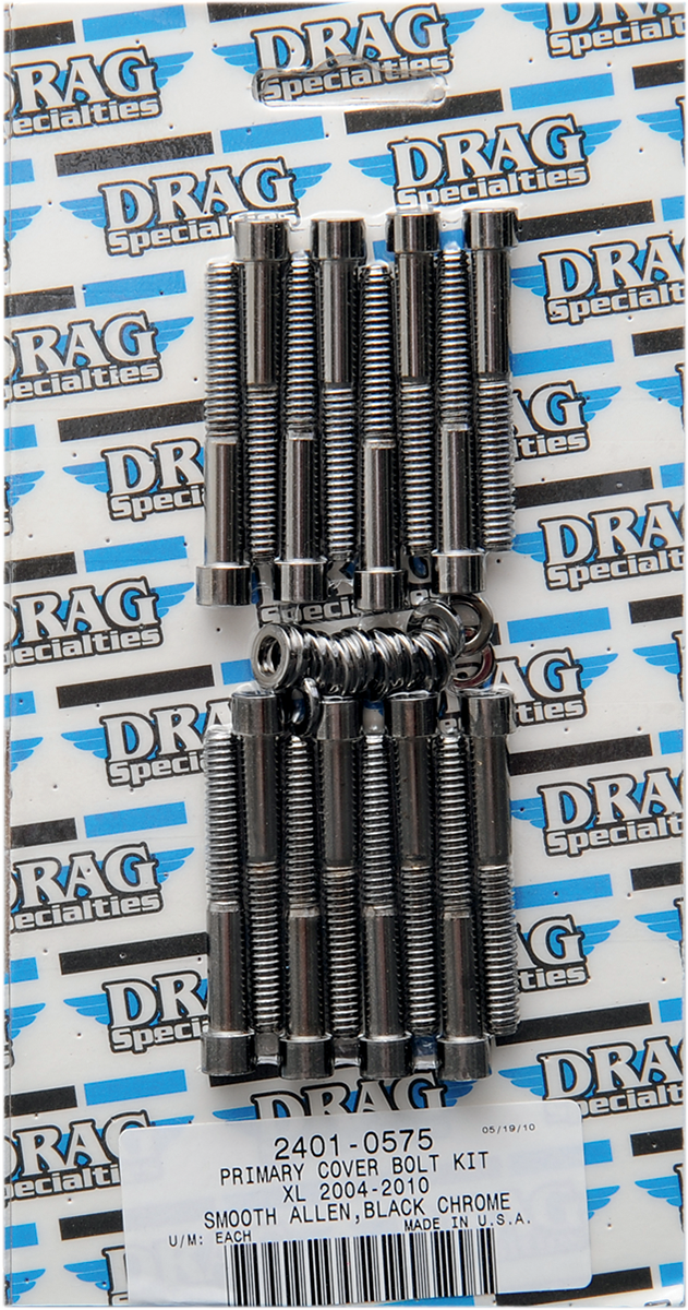 DRAG SPECIALTIES Bolt Kit Primary Smooth - Harley-Davidson 2004-2021 - MK685SBK - PartsOutlet.com.au