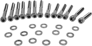 DRAG SPECIALTIES Bolt Kit Camshaft Cover Knurled - Harley-Davidson 2004-2021 - MK687BK - PartsOutlet.com.au