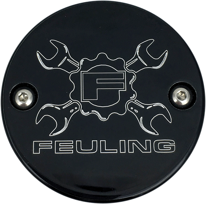FEULING OIL PUMP CORP. Point Cover - Wrench - Black - Harley-Davidson 2017-2022 - M8 9137