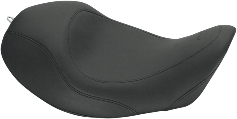 MUSTANG Wide Tripper Forward Solo Seat - Harley-Davidson Dyna 2006-2017 - 76707 - PartsOutlet.com.au