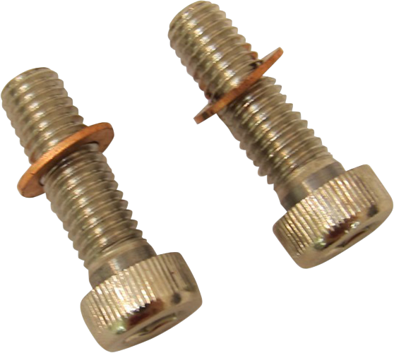 DRAG SPECIALTIES Screws with/Washers Damper Tube - Harley-Davidson 1977-2017 - C23-0237NU-2 - PartsOutlet.com.au