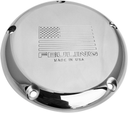 FEULING OIL PUMP CORP. American Derby Cover - Harley-Davidson 1999-2018 - Polished 9151 - PartsOutlet.com.au