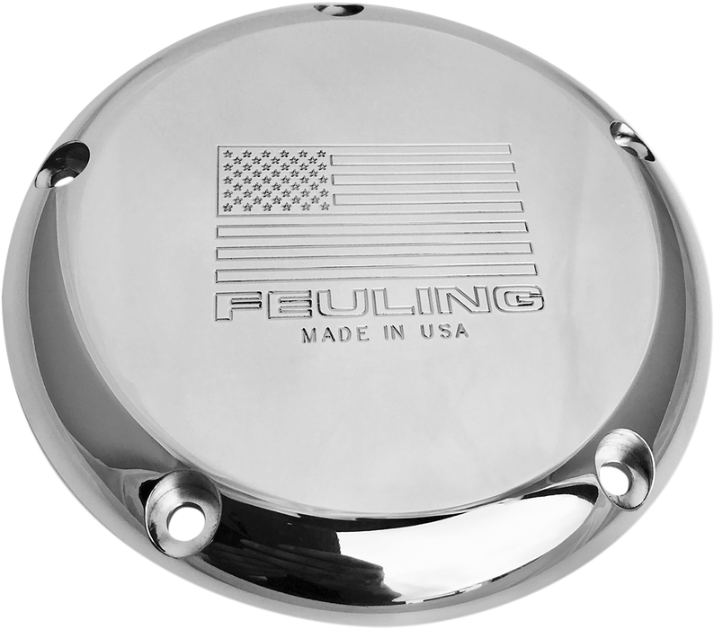 FEULING OIL PUMP CORP. American Derby Cover - Harley-Davidson 1999-2018 - Polished 9151