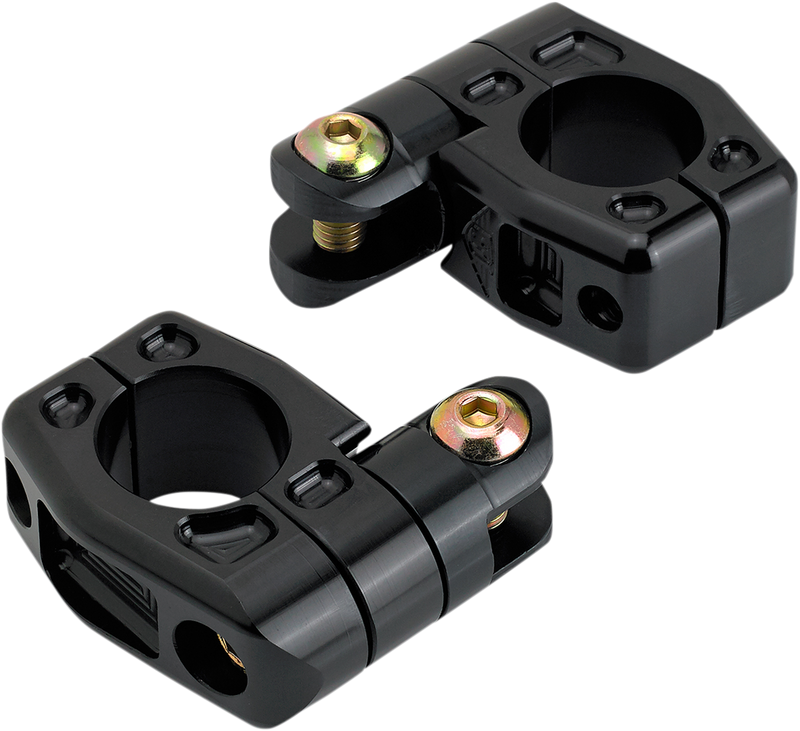 JOKER MACHINE Highway Peg Mount - Black - 1.25" - 08-643-1B
