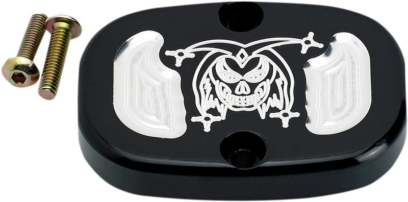 JOKER MACHINE Master Cylinder Cover - '08-'23 FL - Black 08-009B - PartsOutlet.com.au