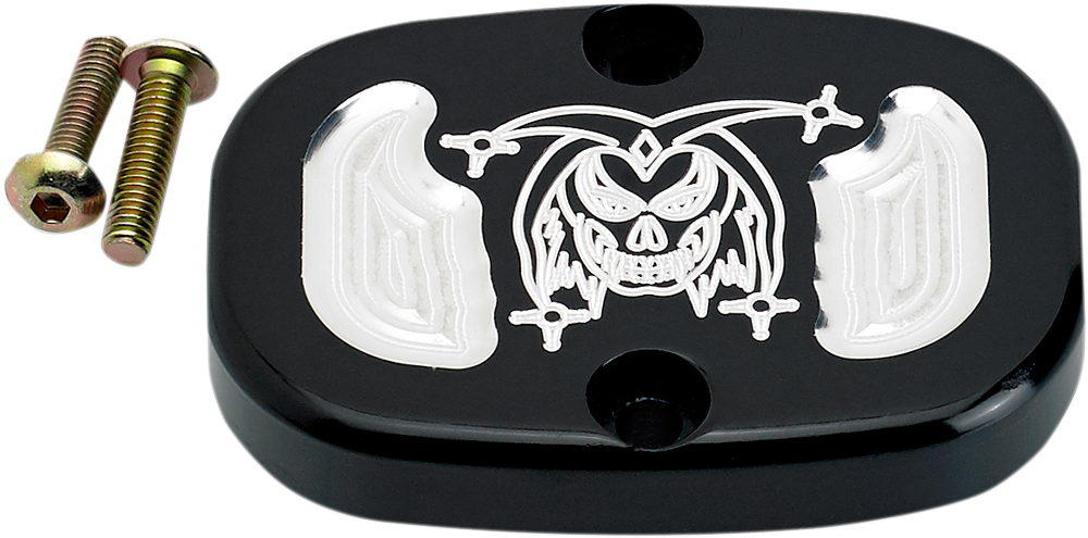 JOKER MACHINE Master Cylinder Cover - '08-'23 FL - Black 08-009B - PartsOutlet.com.au