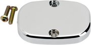 JOKER MACHINE Master Cylinder Cover - Smooth - Chrome - '08-'23 FL 08-010C - PartsOutlet.com.au