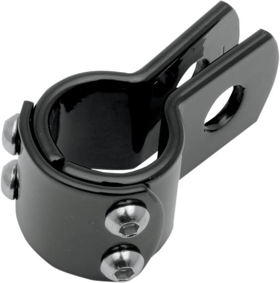 DRAG SPECIALTIES Universal Clamp - Black - 1-1/8" - 77-6018B