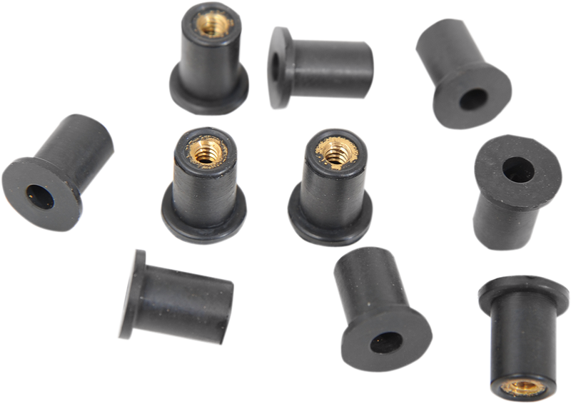 DRAG SPECIALTIES Nut Well (5210) 6-32 10Pk 62304 - PartsOutlet.com.au