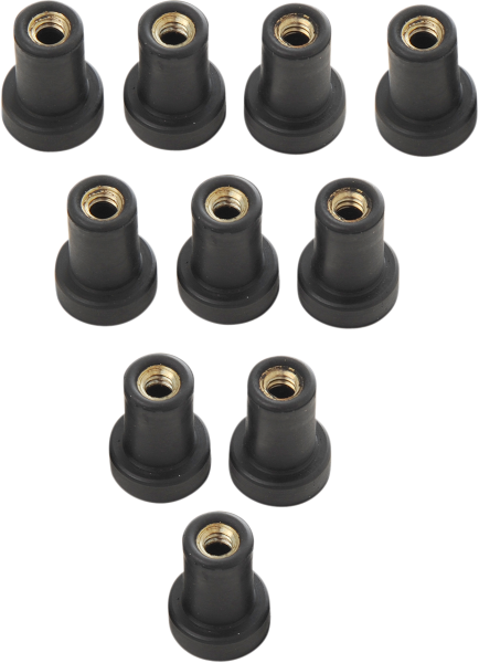 DRAG SPECIALTIES Nut Well (8098)10-24 10Pk 62307 - PartsOutlet.com.au