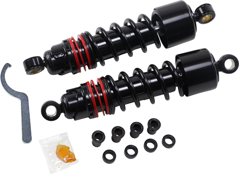 BURLY BRAND Slammer Plus Shocks - Black -'04-'22 XL B28-1206B - PartsOutlet.com.au