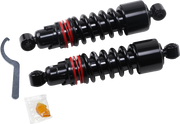 BURLY BRAND Slammer Plus Shocks - Black - '91-'17 FXD B28-1207B - PartsOutlet.com.au