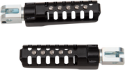 BURLY BRAND Razorback Passenger Footpegs - Black - 2018-2023 - B13-1012B - PartsOutlet.com.au