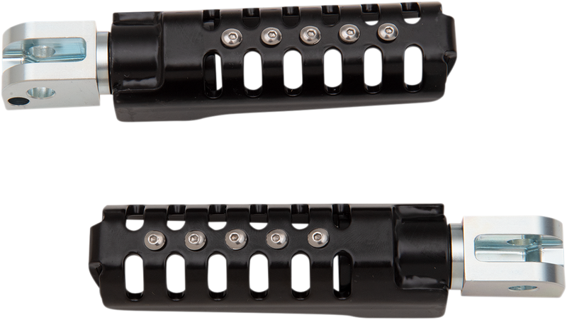 BURLY BRAND Razorback Passenger Footpegs - Black - 2018-2023 - B13-1012B - PartsOutlet.com.au