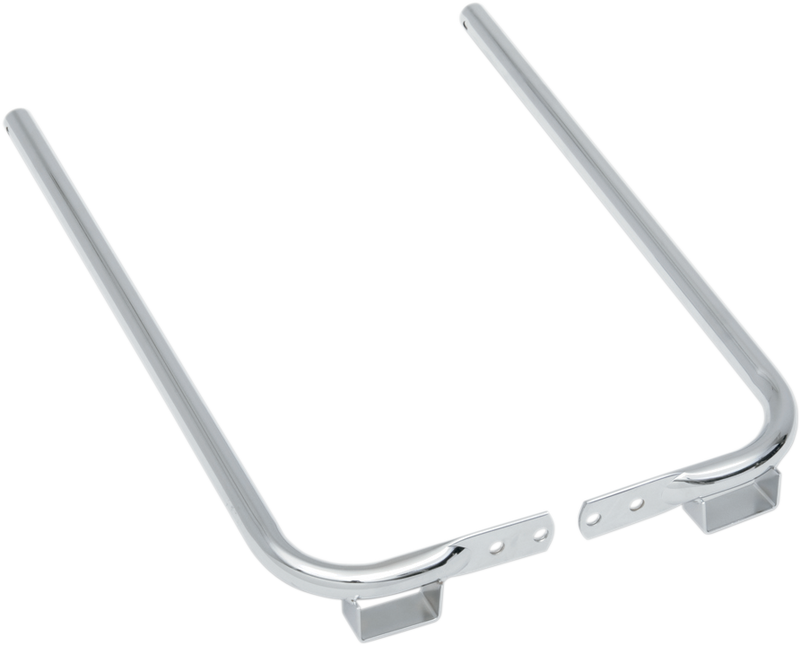 DRAG SPECIALTIES Saddlebag Support Brackets - Chrome - '93-'08 FLHT S77-0136 - PartsOutlet.com.au