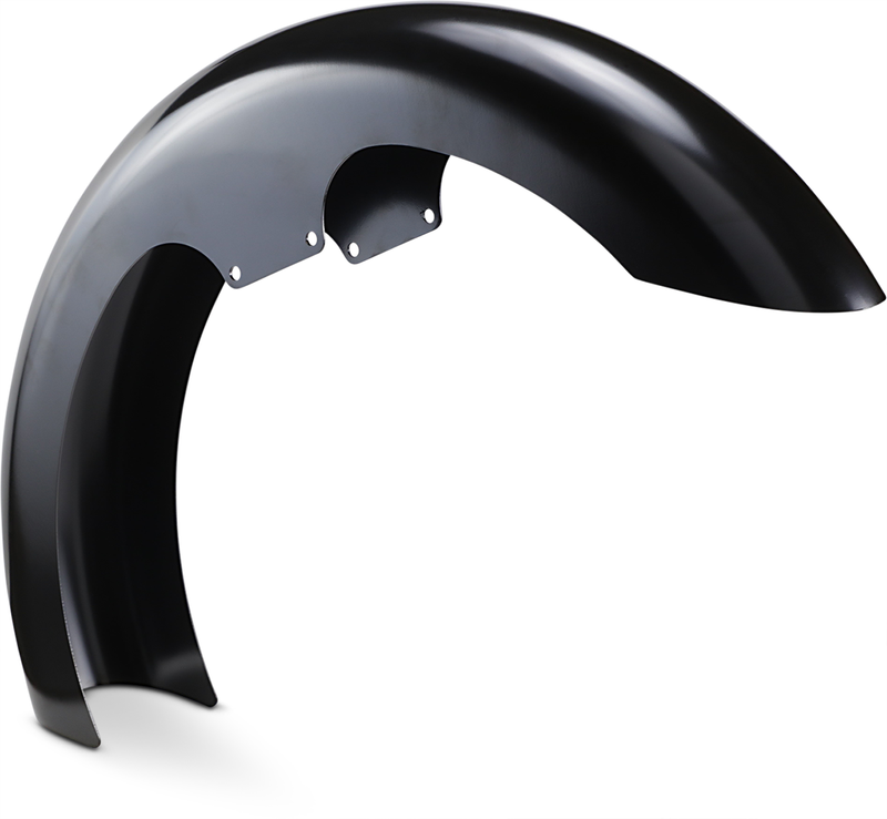 KLOCK WERKS Slicer Front Fender Kit - Black - Steel - 19" - FXD '91-'05 - KWF-03-0003