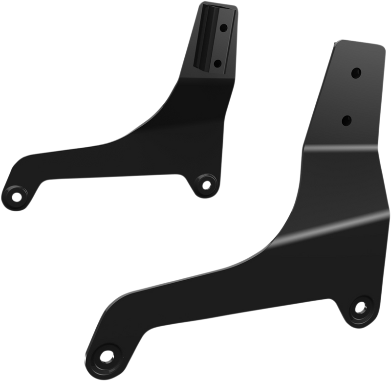 KHROME WERKS Side Plates - Black - FXFB 264860 - PartsOutlet.com.au