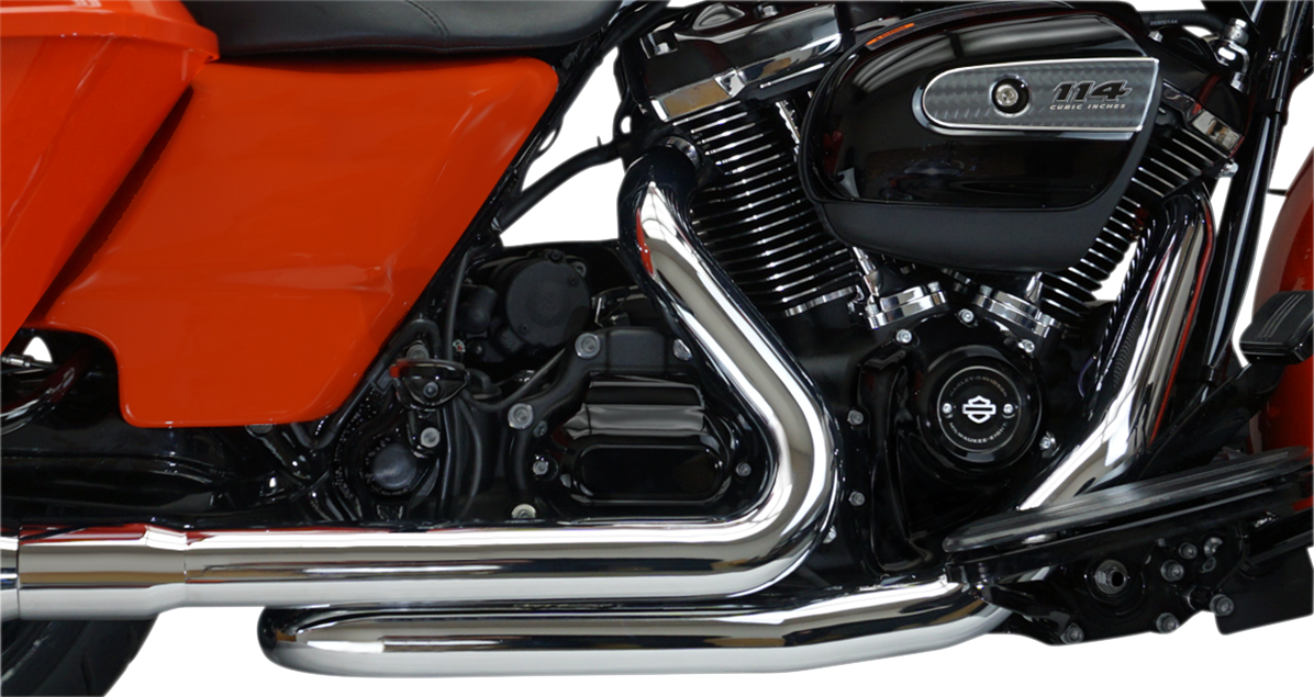 KHROME WERKS Aggressor 2-into-1-into-2 Header - Chrome - FL 2017-2022 - 200420