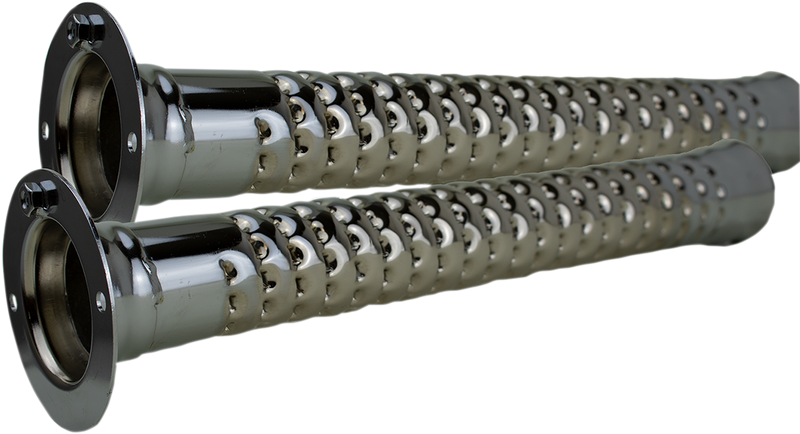 KHROME WERKS Performance Louvered Baffle Inserts 202712P - PartsOutlet.com.au