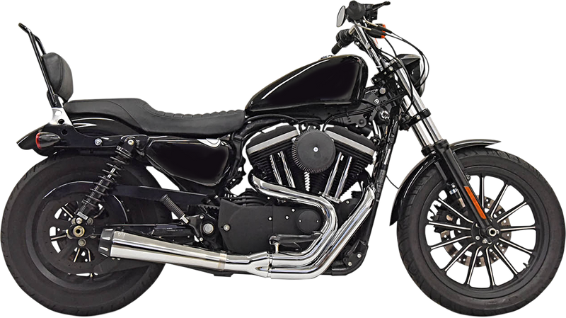 BASSANI XHAUST Road Rage Exhaust - Chrome '04-'20 Sportster XL - 1X52R - PartsOutlet.com.au