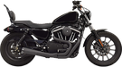 BASSANI XHAUST Road Rage Exhaust - Black - '04-'20 Sportster XL 1X52RB - PartsOutlet.com.au