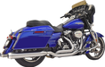 BASSANI XHAUST True Dual Exhaust - Stainless Steel - M8 Bagger '17-'21 - 1F66SS - PartsOutlet.com.au