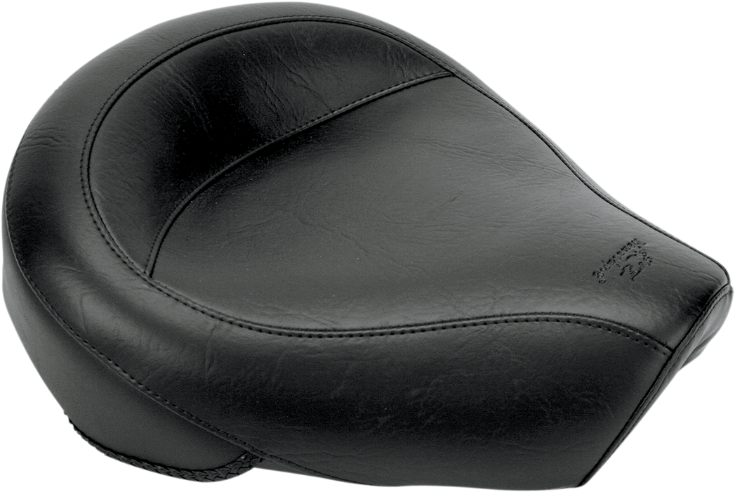 MUSTANG Wide Solo Seat - Harley-Davidson 1996-2003 - Sportster XL 75759 - PartsOutlet.com.au