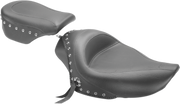 MUSTANG Rear Seat - Studded - Harley-Davidson Sportster XL/C 2004-2021 - 76501 - PartsOutlet.com.au