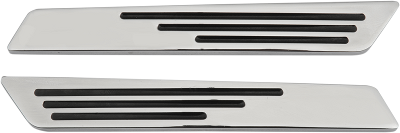 DRAG SPECIALTIES Saddlebag Hinge Inserts - Chrome - '14-'20 - 3501-0962 - PartsOutlet.com.au