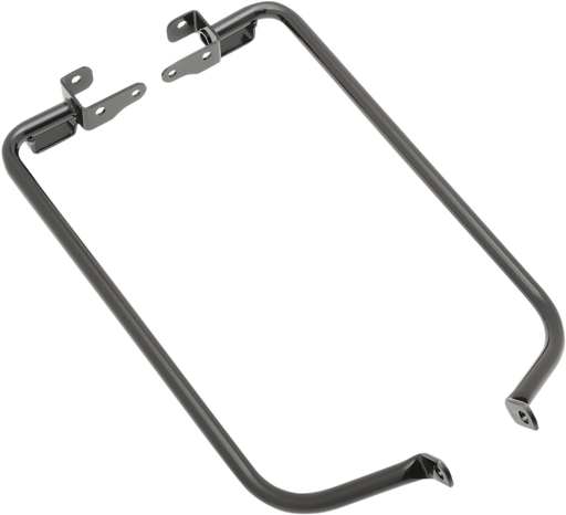 DRAG SPECIALTIES Saddlebag Support Brackets - Black - '14-'23 FLT S77-0148B - PartsOutlet.com.au