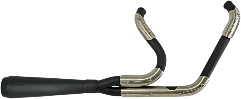 TRASK Assault 2:1 Exhaust - Black - Dyna FXD 2006-2017 TM-5020BK - PartsOutlet.com.au
